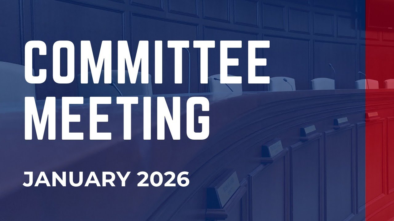 Committee Meeting - January 2026
