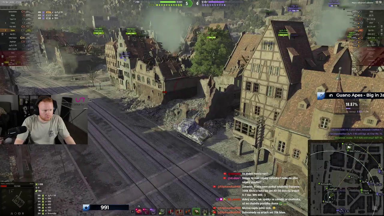 Otevřeme bedny, zkusíme gameplay s Kame (když padne) a pak BR