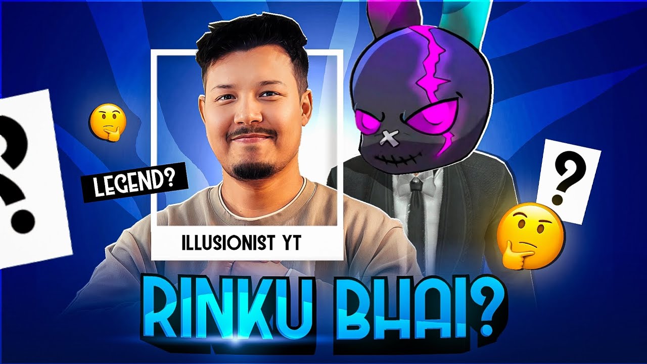 কে এই Rinku Bhai 🧐? Illusionist Yt থেকে এখন Rinku Bhai 🥳!! পুরাতন লিজেন্ড Rinku Bhai..🔥?