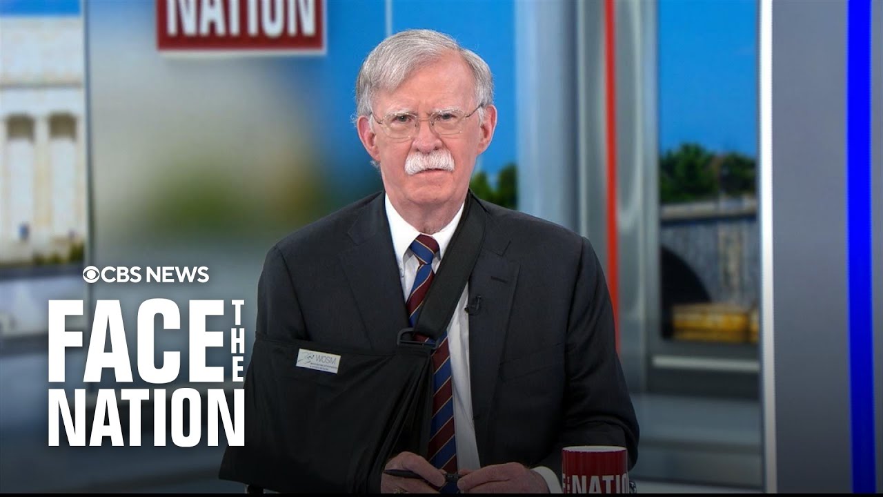 John Bolton says it's a 
