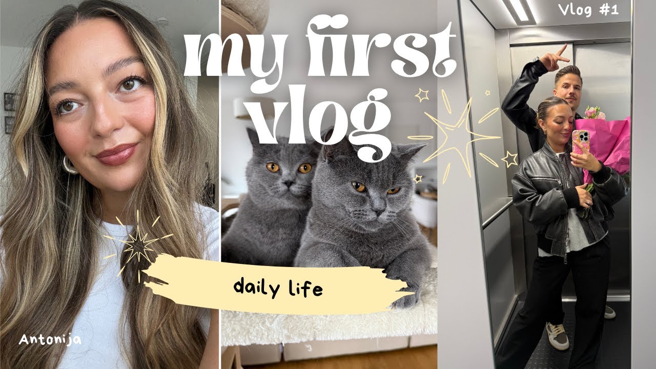 HERE WE GO - my first vlog ✨🤍🐣