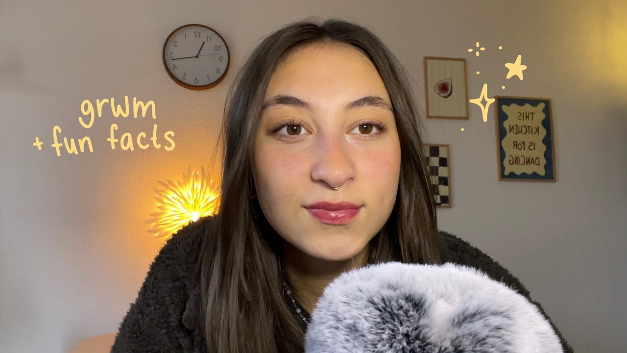 ASMR | GRWM während ich dir fun facts über mich erzähle 🤭