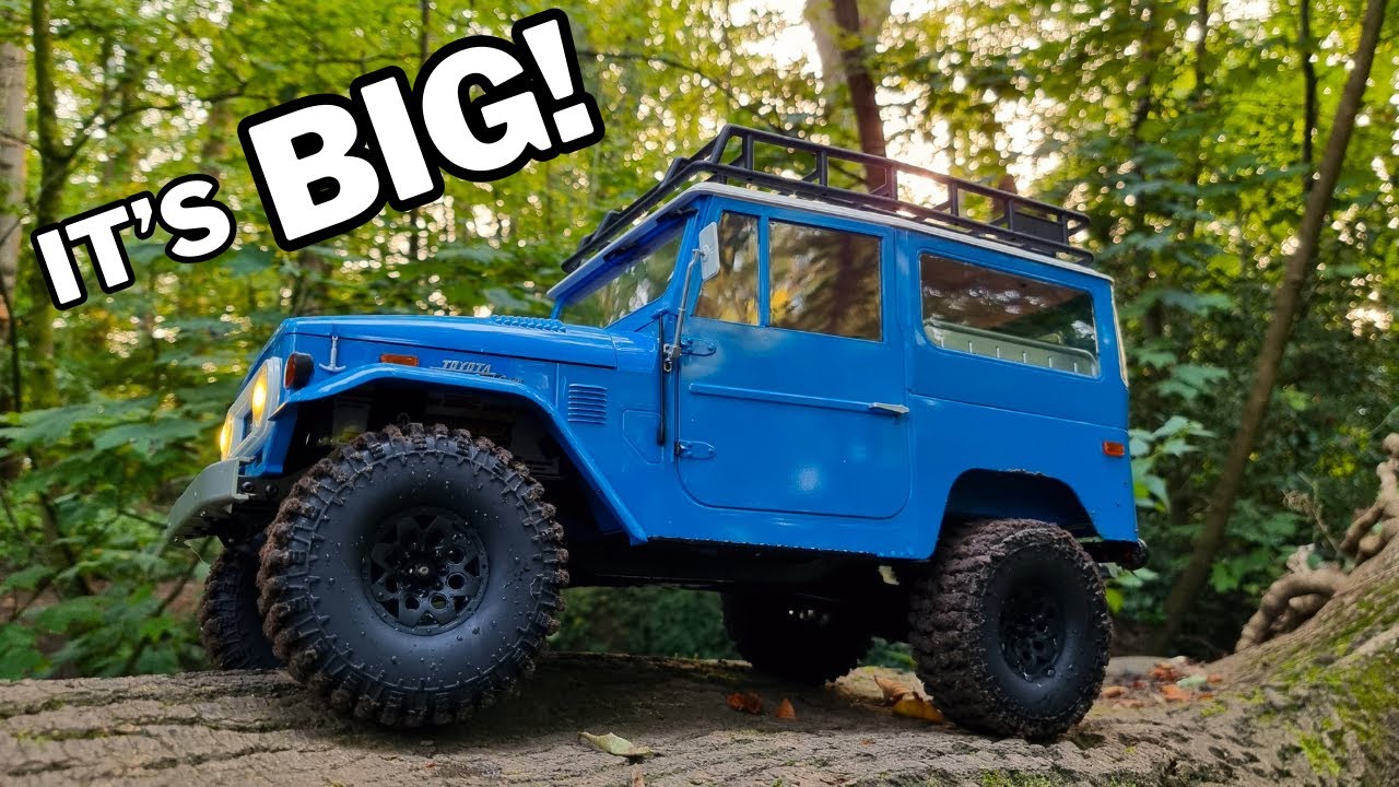 It's BIG! - The RC Truck We ALL Wanted! - FMS Toyota FJ40 Review