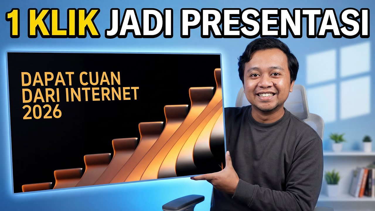 1 KLIK JADI PRESENTASI! Cara Buat Presentasi Pakai AI 2026 - PRESENTI AI