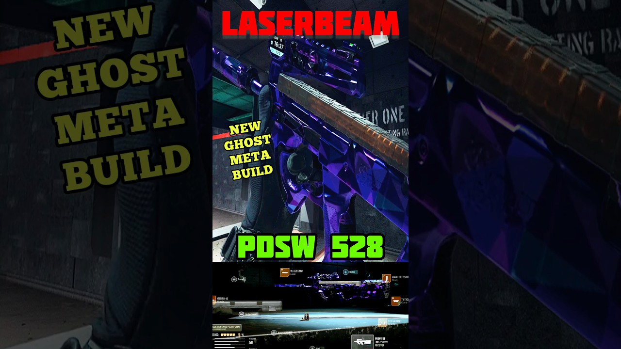 This *PDSW 528* Best Class Setup is LASERBEAM | Meta Build | BROKEN | Warzone | MW2 #shorts #viral