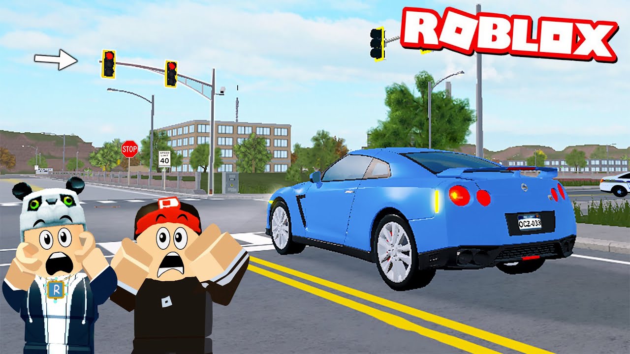 Trafik Kurallarına Uyarak Oynuyoruz!! - Panda ile Roblox Emergency Response: Liberty County