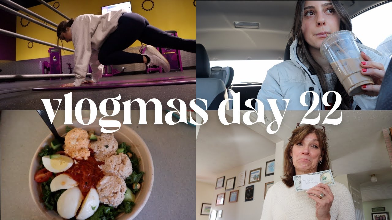 VLOGMAS DAY 22: new hair, emotional birthday present & Christmas shopping!