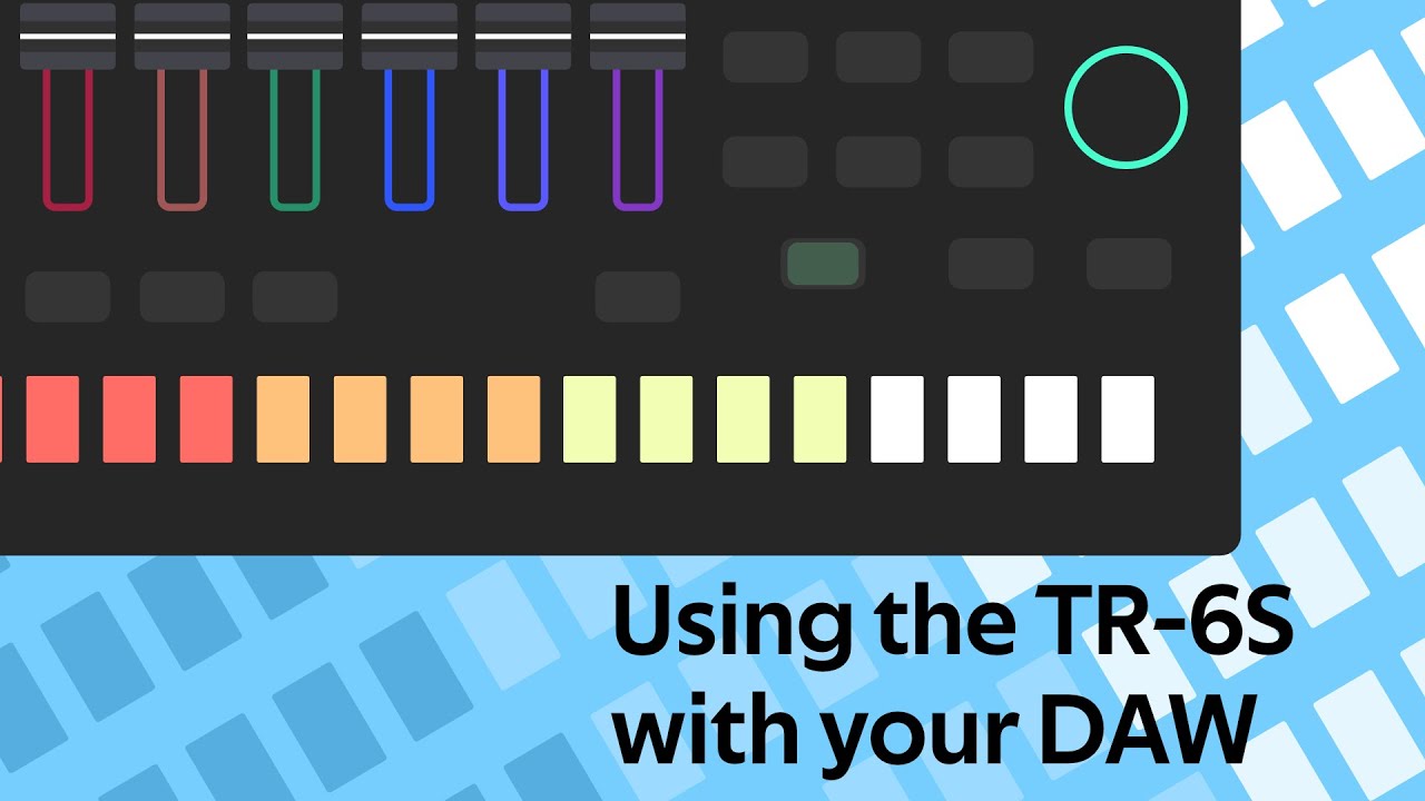 Using the Roland TR-6S with your DAW | TR-6S Tutorial and Walkthrough