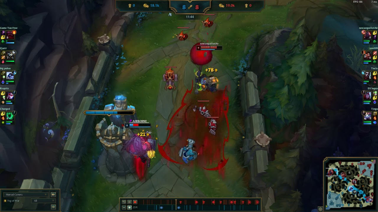 Sion Q fair hitbox