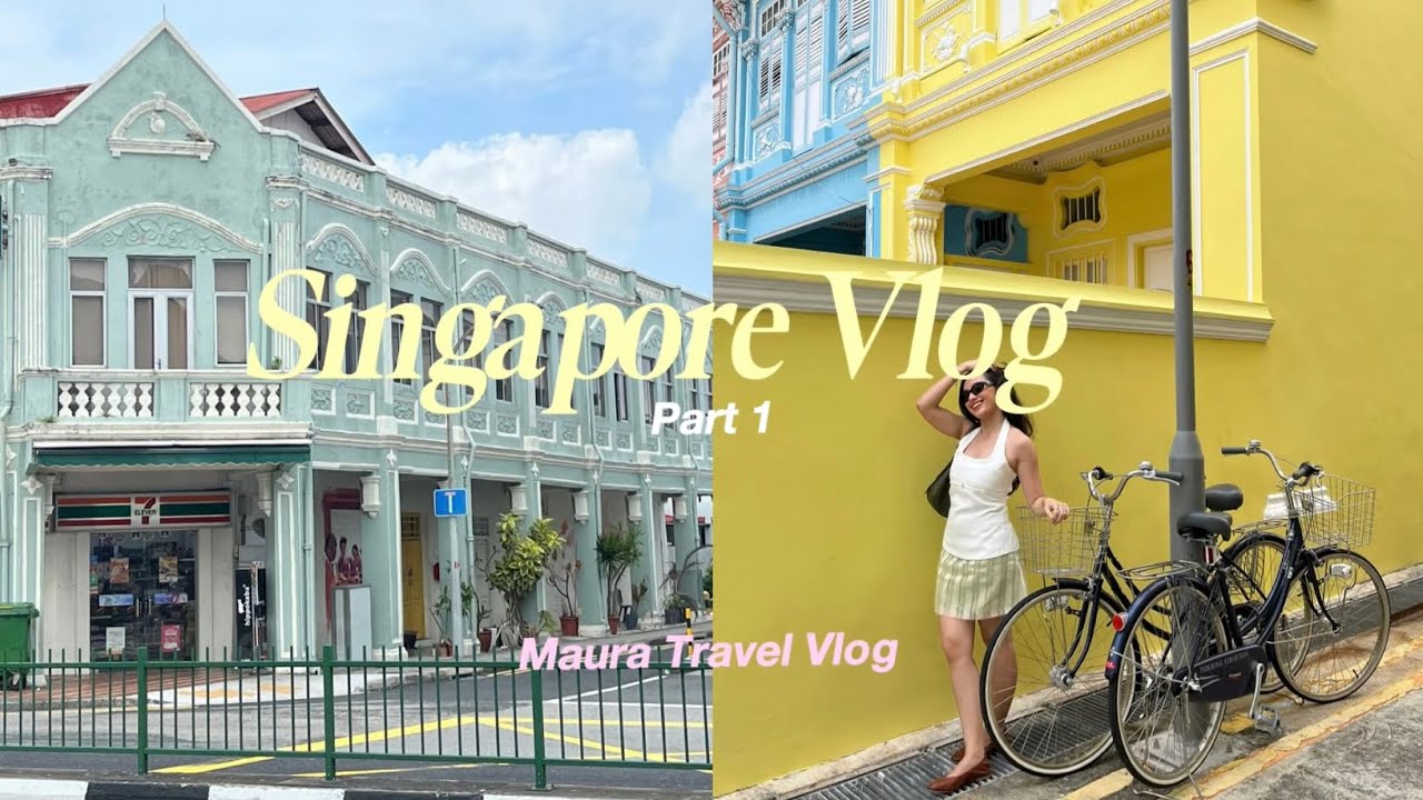 Girls Trip to Singapore Part 1 | Joo Chiat Road, Marina Bay Sands