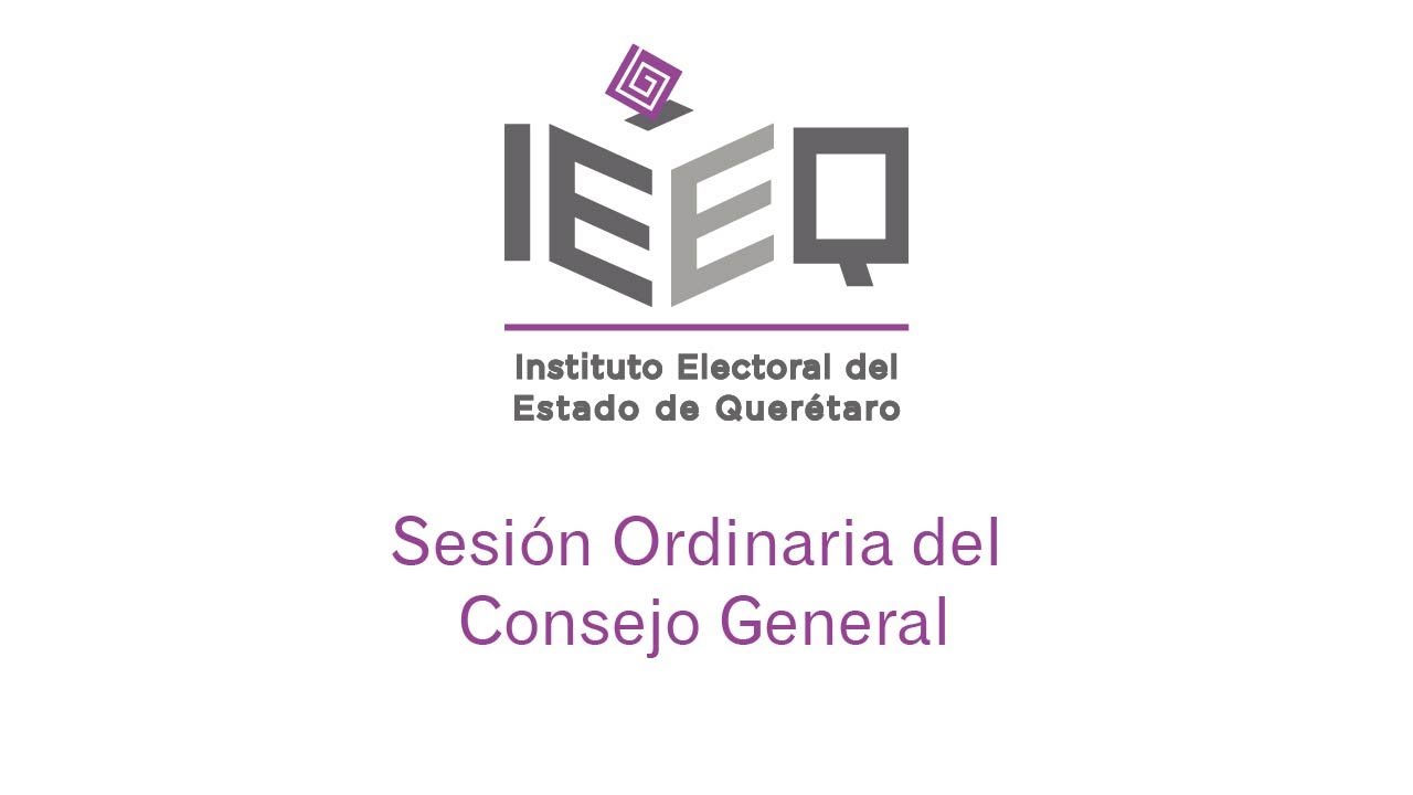 Sesión Ordinaria del Consejo General, martes 16 de diciembre de 2025 a las 10:00 am