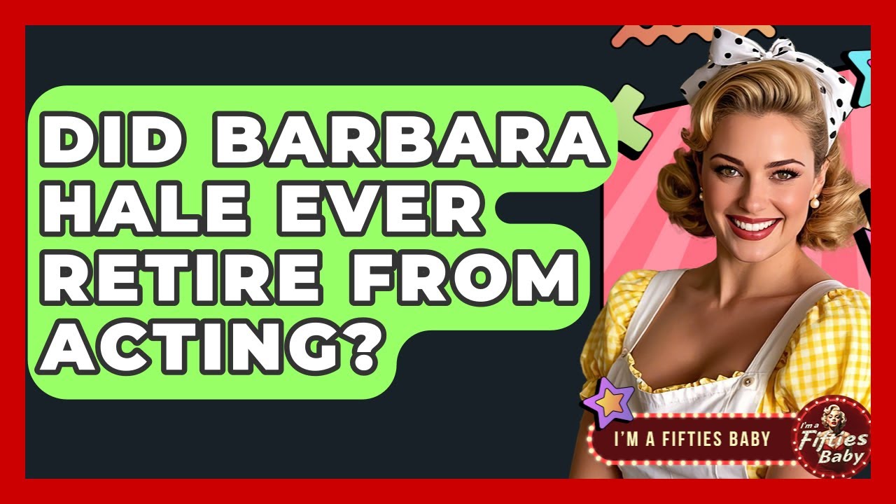 Did Barbara Hale Ever Retire From Acting? - Im a 50s Baby