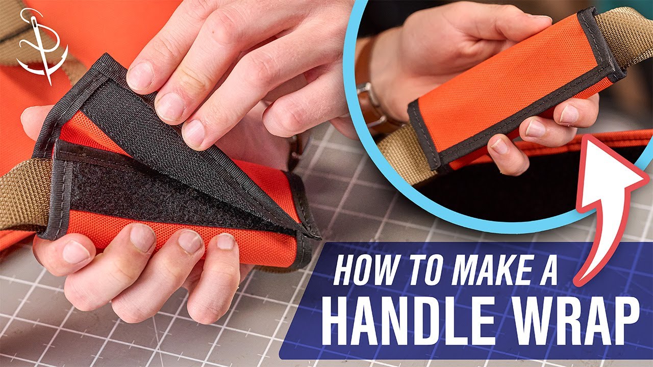 How to Make a Handle Wrap for Tote and Duffel Bags