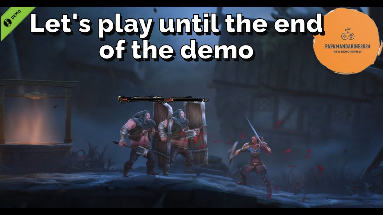 Mandragora end of Demo full let's play with all the boss | No Commentary