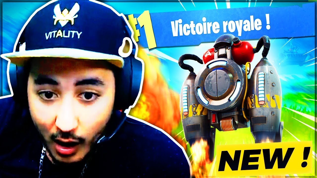 MON PREMIER TOP1 AVEC LE JETPACK ! ► FORTNITE