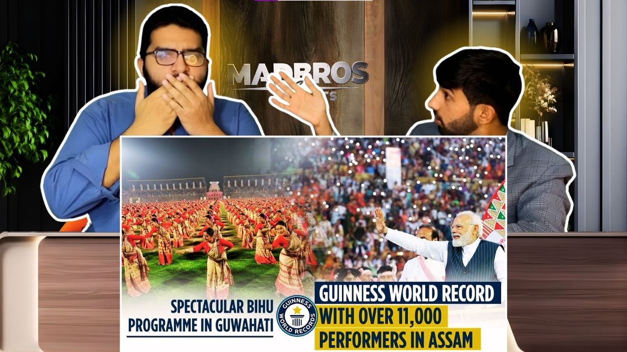 World Record Bihu नृत्य 😱 | Guinness Book Record | Pakistani Reaction