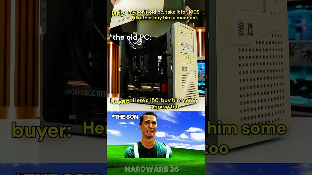 I Bought a 5500$ Gaming PC on a Yard Sale! #pcgaming  #benchmark  #rtx5050  #gtx1080ti