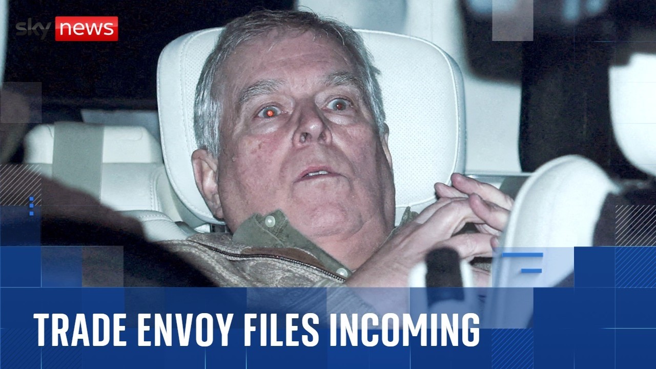 Police investigating Andrew finish searches of home - as MPs agree to release trade envoy files