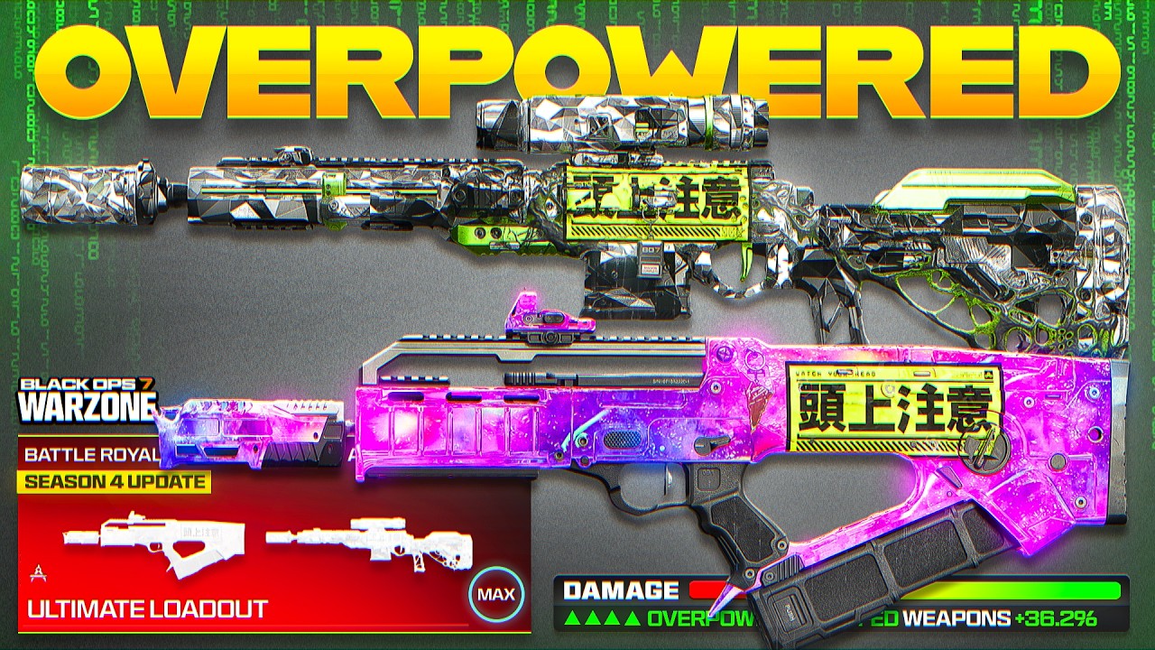#1 ULTIMATE META LOADOUT for Warzone BO7! (Best Season 4 Meta Loadout)
