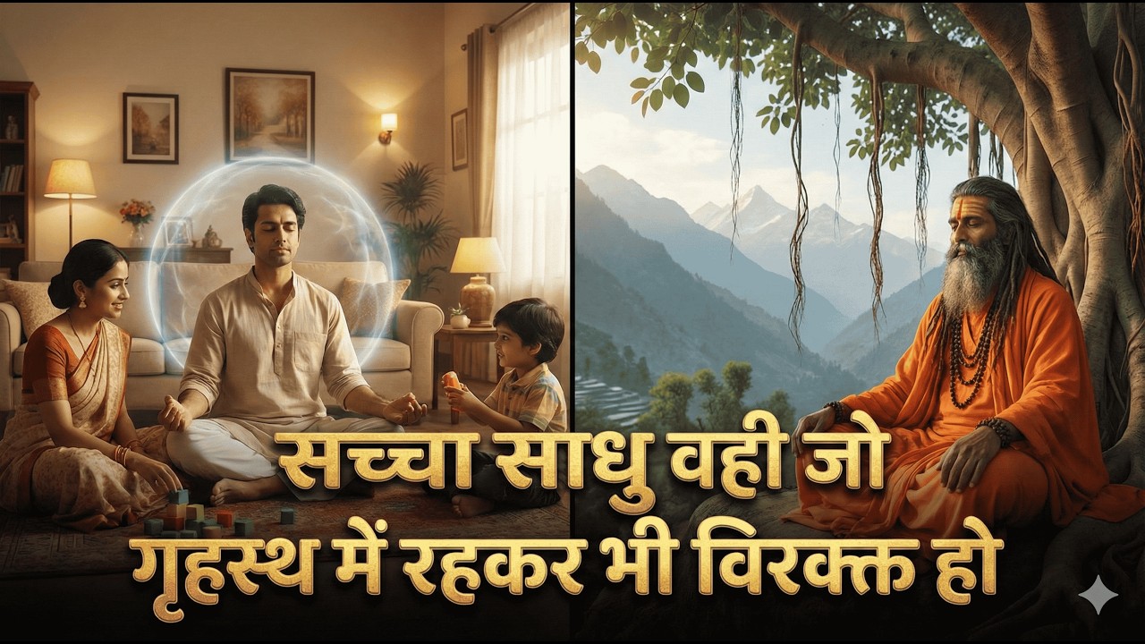 गृहस्थ में रहकर साधु बनने का रहस्य #sanjivmalik