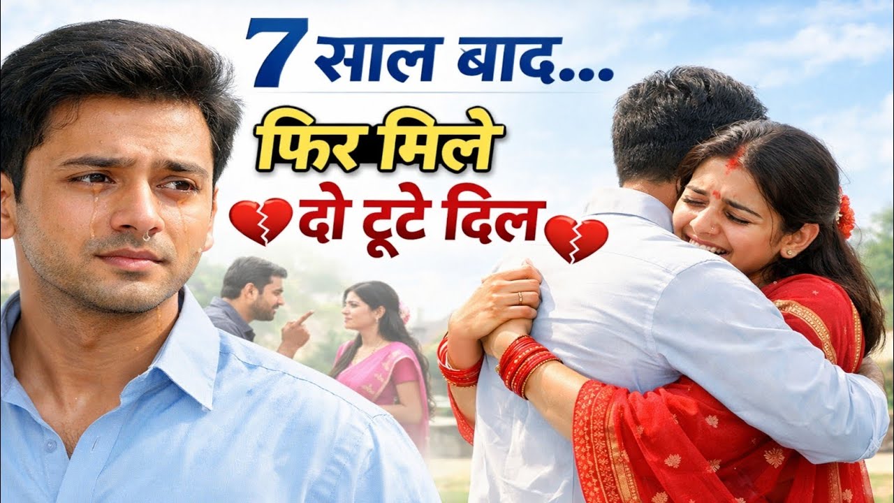 पत्नी ने 7 साल तक पति का इंतजार किया – दिल छू लेने वाली कहानी ।