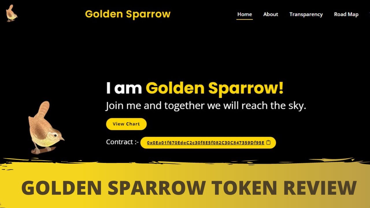 Golden Sparrow Token Review | How to Buy Golden Sparrow Token on Trust Wallet | GST Real or Scam