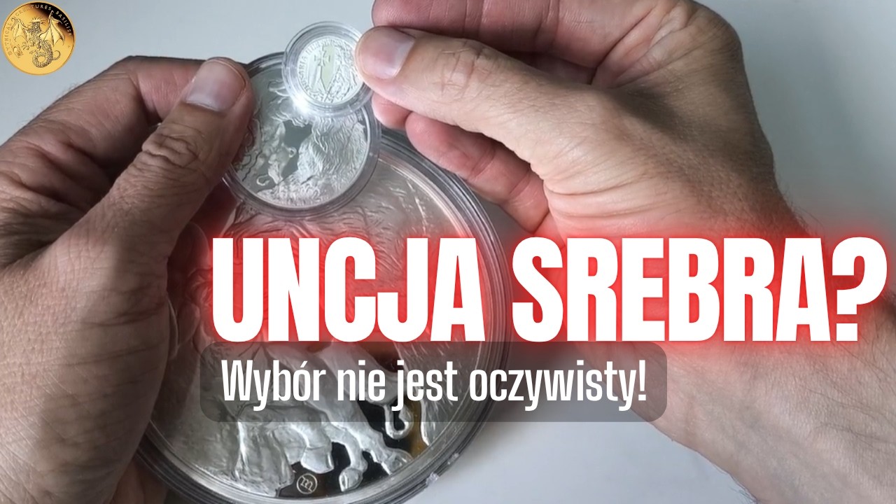 Jak kupić srebro? Rozmiar ma znaczenie. Pierwszy zakup monet i sztabek.