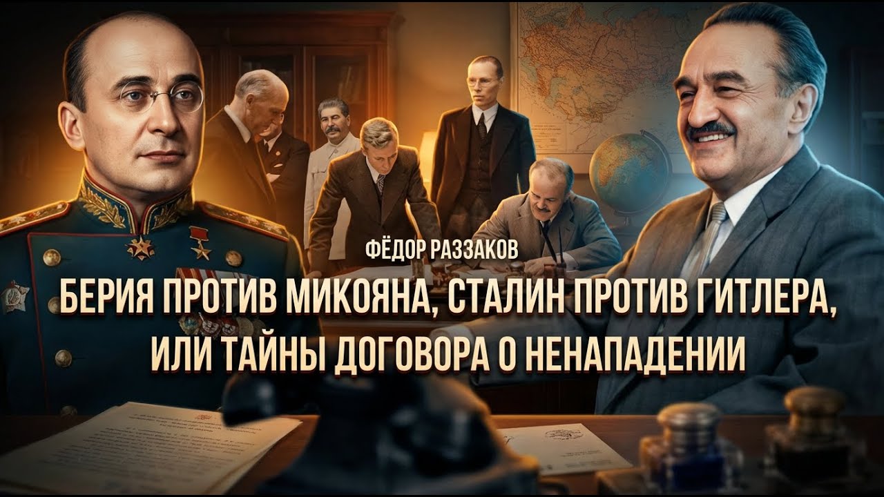 Фёдор Раззаков | Берия против Микояна, Сталин против Гитлера, или Тайны договора  о ненападении