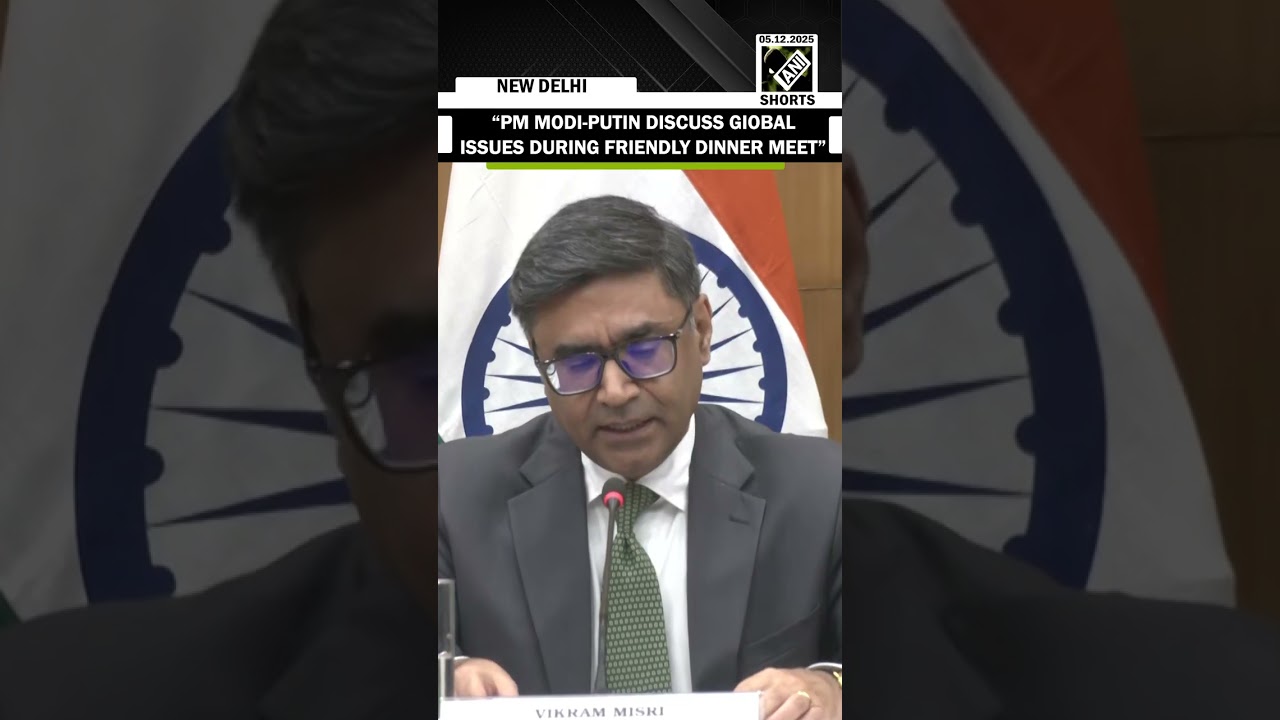 &lsquo;Discussed global issues&hellip;&rsquo;, India&rsquo;s foreign secretary over PM Modi-Putin informal dinner meeting
