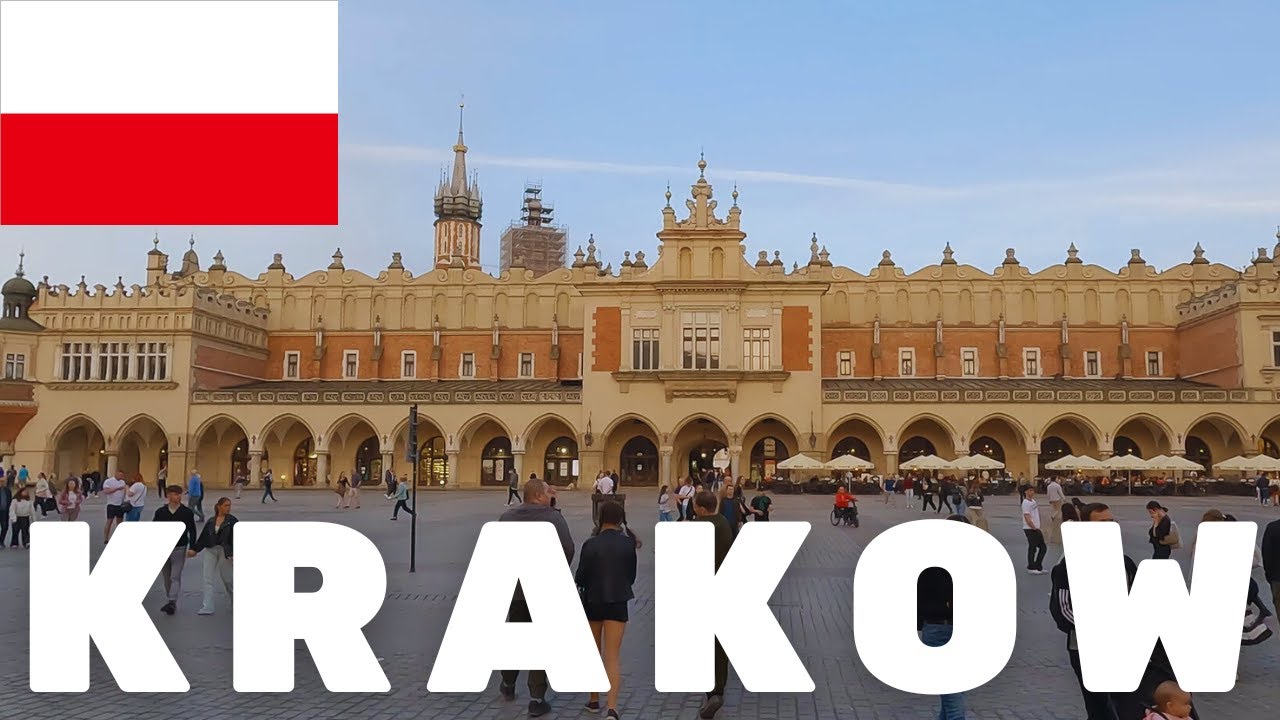 Krakow Travel ① | from Prague to Krakow | Old Town Walks
