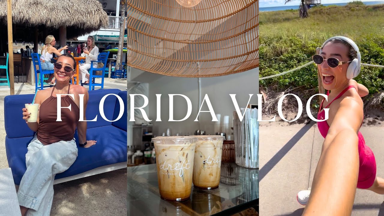 FLORIDA VLOG: A Week of Friends, Workouts, Dinners & The State Fair!🌴💗🎡