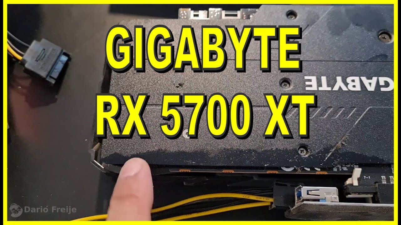 Gigabyte RX 5700 XT Gaming OC 8GB Pierde Aceite (Thermal Pads)
