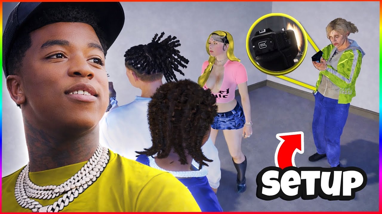 YungeenAce & FunnyMike Got SETUP By A Group Of BADDIES In GTA 5 RP..😭