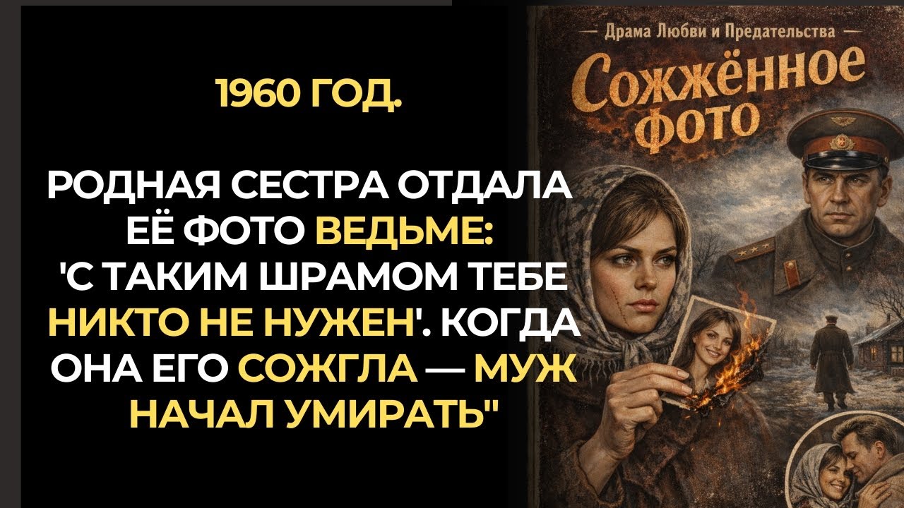 Сестра отдала фото ведьме: 'С шрамом тебе никто не нужен'. Когда она его сожгла — муж начал умирать