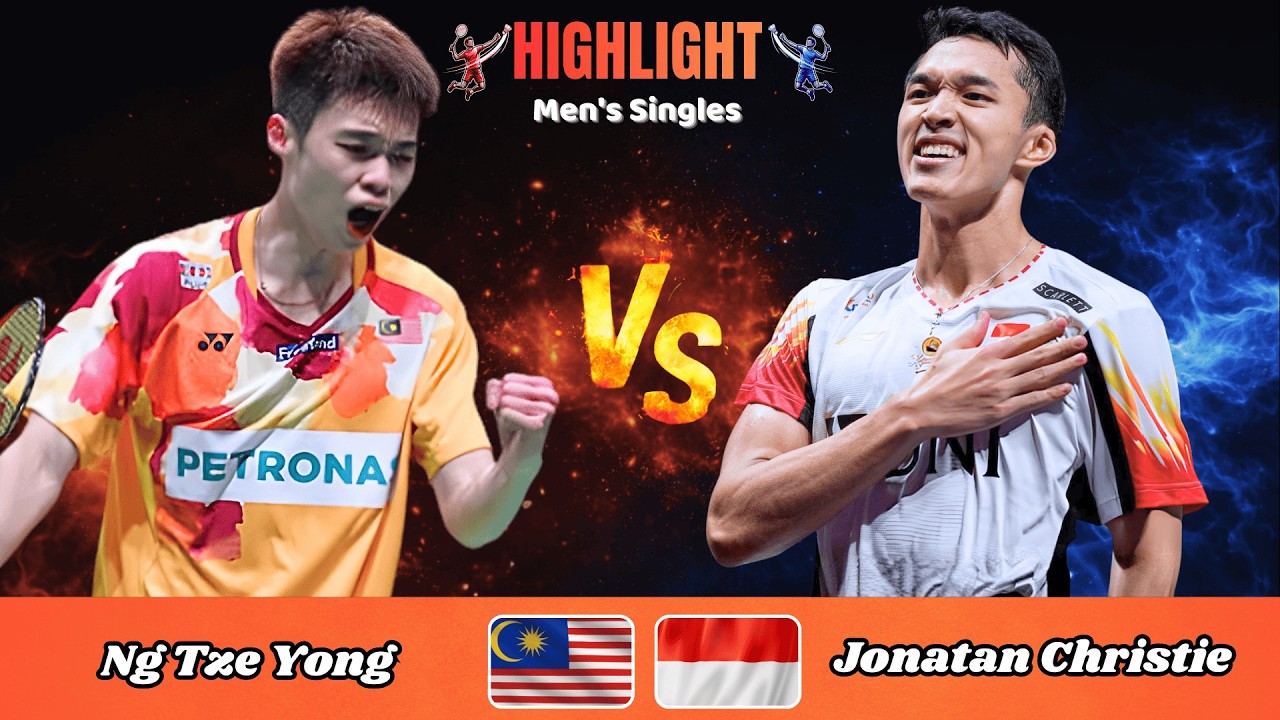 Men's Singles | Ng Tze Yong (MAS) vs Jonatan Christie (INA) | Badminton 2026