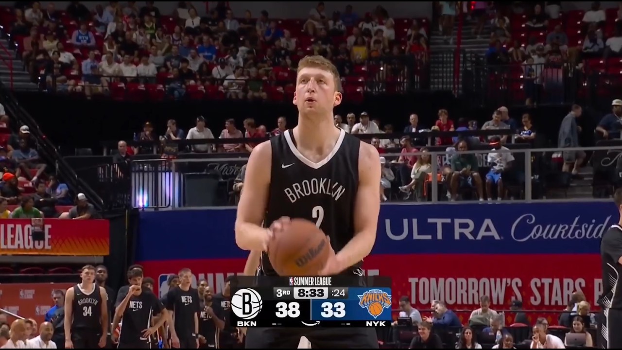 All the Danny Wolf highlights and from his four 2026 NBA Las Vegas Summer League games