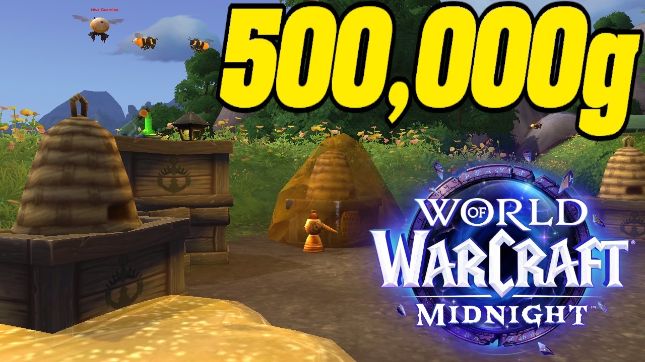 500 000g+ Goldfarm! Midnight WoW