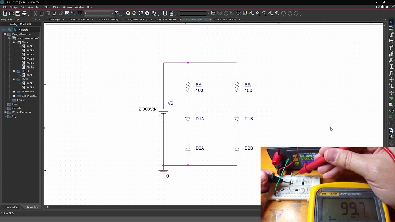 Analog temp sensor selection - with a diode tangent