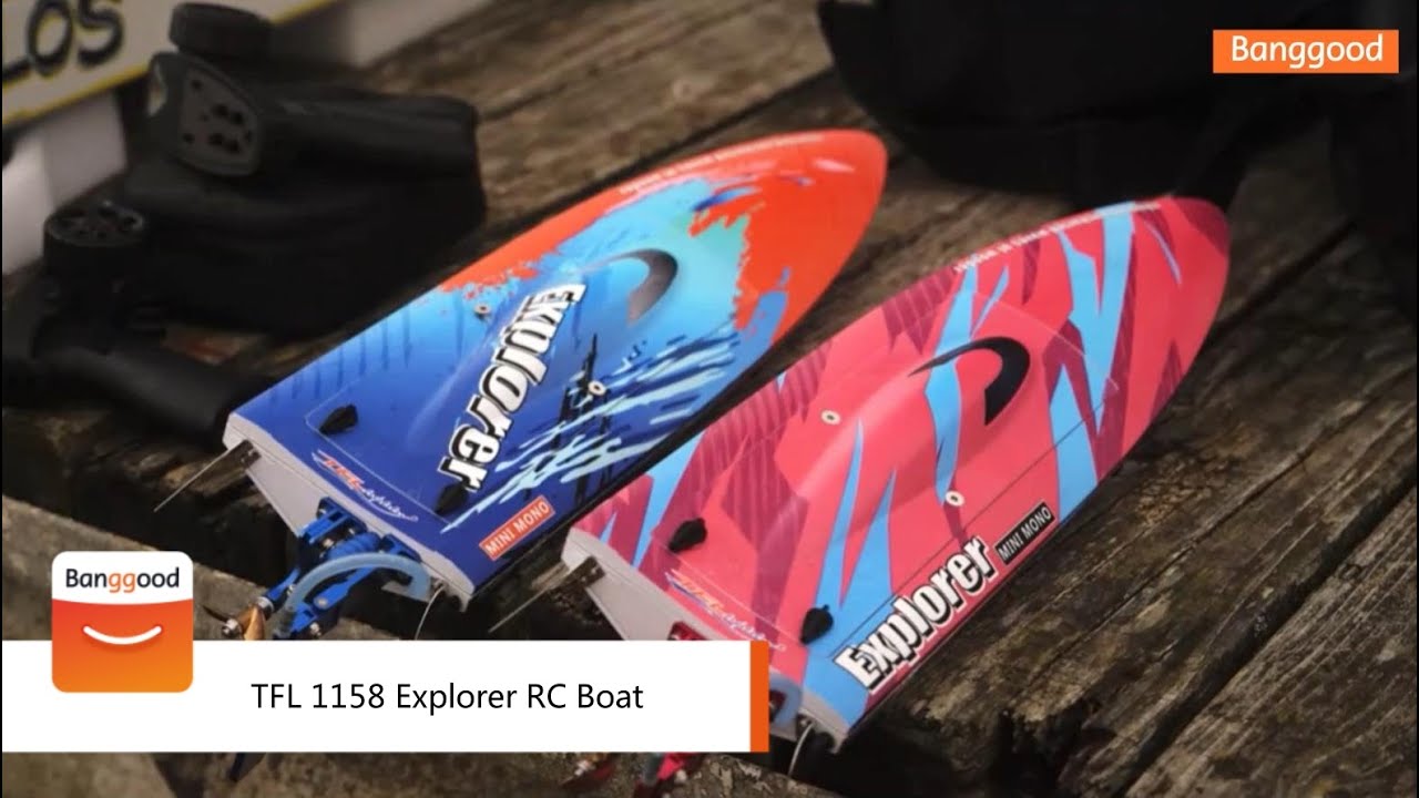 TFL 1158 Explorer RC Boat Water Test (Surprising Results!)