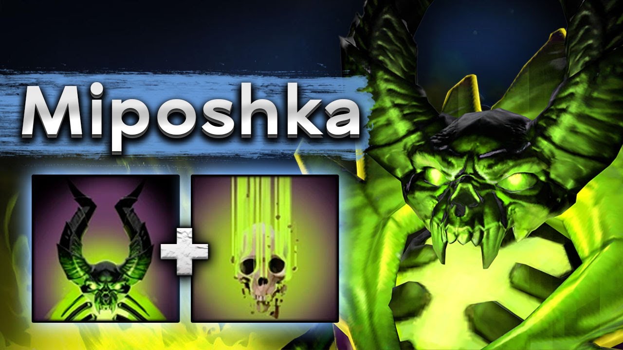 Топ 1 урон в игре, это Мипошка на Пугне! - Miposhka Pugna 7.35 DOTA 2