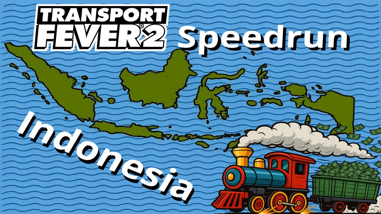 Indonesia (Java) | Speedrun $100,000,000! | Transport Fever 2