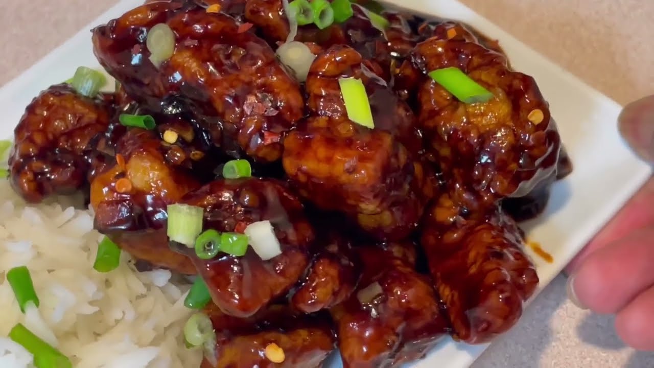 BETTER THAN TAKEOUT #leekumkee Premium Dark Soy Sauce #orangechicken Recipe #eatathomeck
