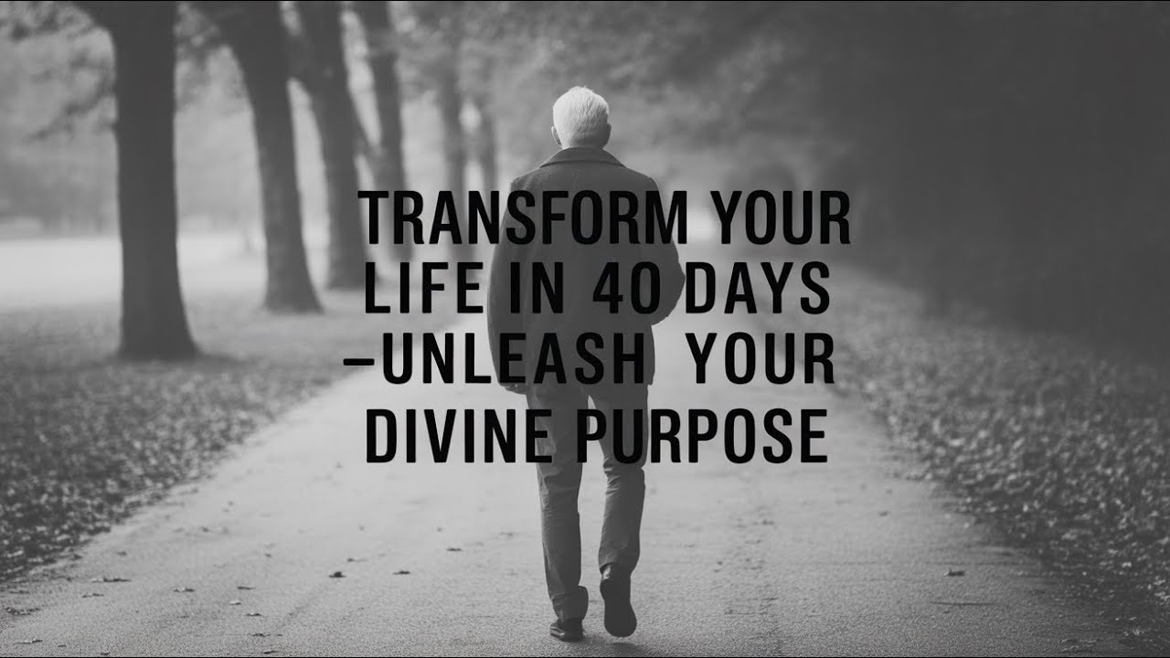 DISCOVER YOUR DIVINE PURPOSE: TRANSFORMING LIFE IN 40 DAYS THROUGH FAITH & GOD'S INCREDIBLE PLAN