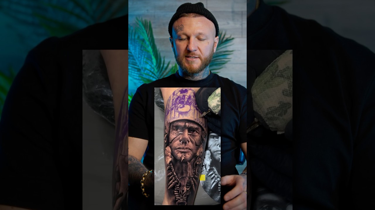 where&rsquo;s the best placement for a portrait tattoo? 🤔by Ubiratanamorim 🤩🤩 #portraittattoo
