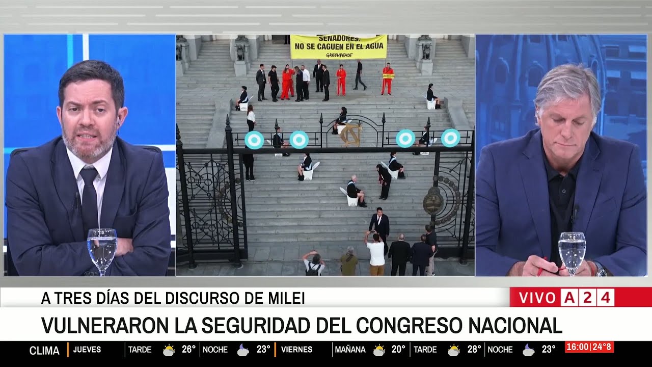 👉 VULNERARON LA SEGURIDAD DEL CONGRESO NACIONAL: EL PASE ENTRE CABAK Y ORTELLI