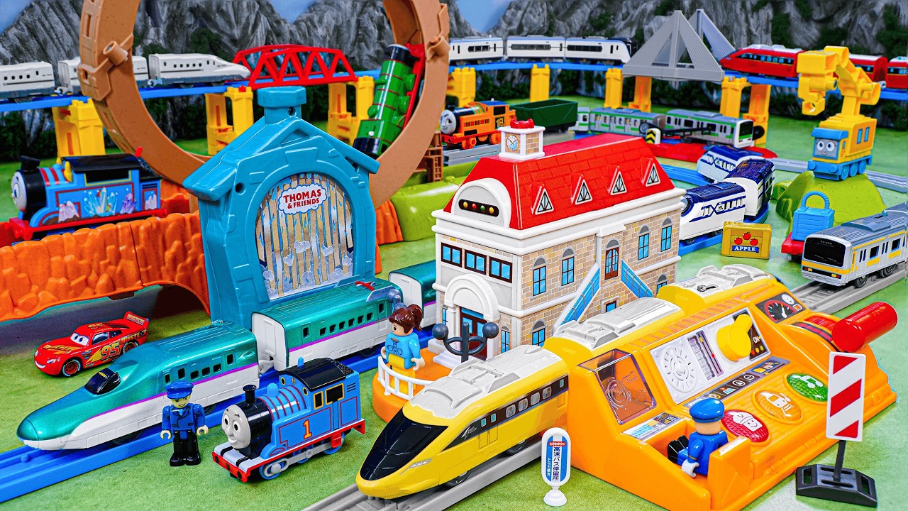 Plarail Shinkansen ☆ Construction of multi-purpose through Henry's Tunnel Blue Mountain Quarry