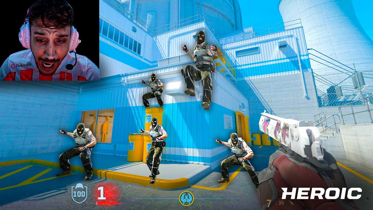 can 5 CS2 noobs without guns beat a pro with 1hp? (NertZ vs 10 SILVERS)