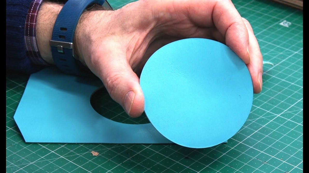 How To Cut Perfect Leather Circles