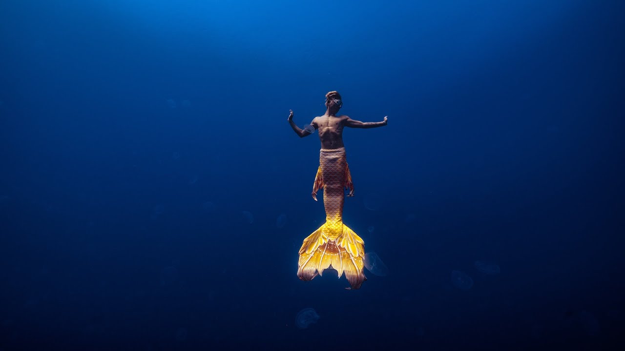 The world's deepest merman