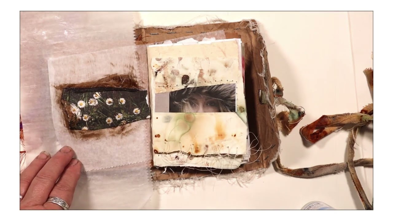 Flipping Papers, Collage and Book Arts